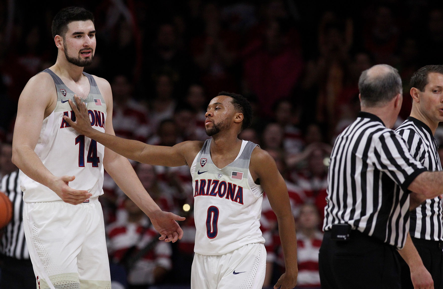 No. 11 Arizona Wildcats 74, Utah Utes 73
